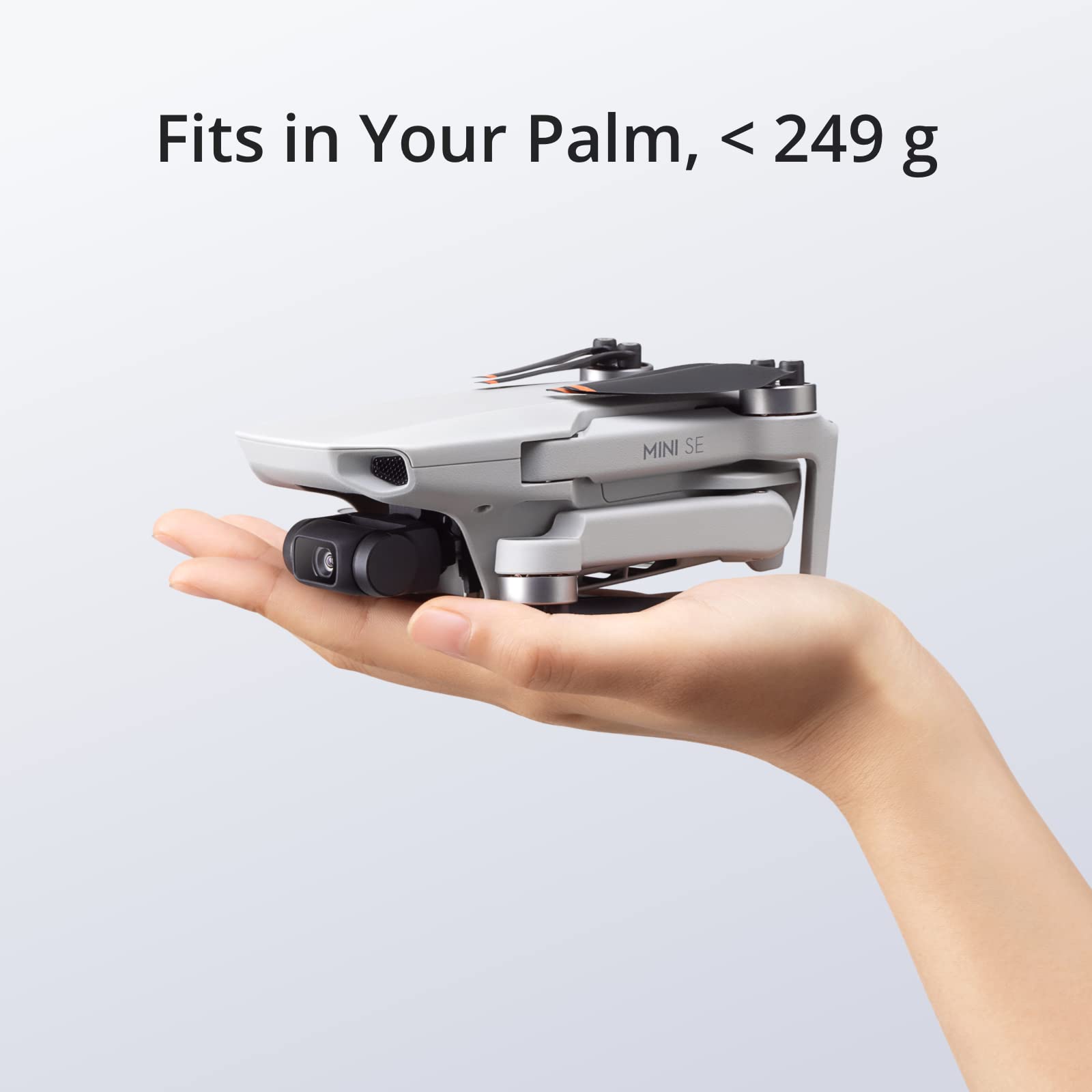 DJI Neo, Mini Drone with 4K UHD Camera for Adults, 135g Self Flying Drone that Follows You, Palm Takeoff, Subject Tracking, QuickShots, Stabilized Video, Built-In Propeller Guard (Controller-Free)