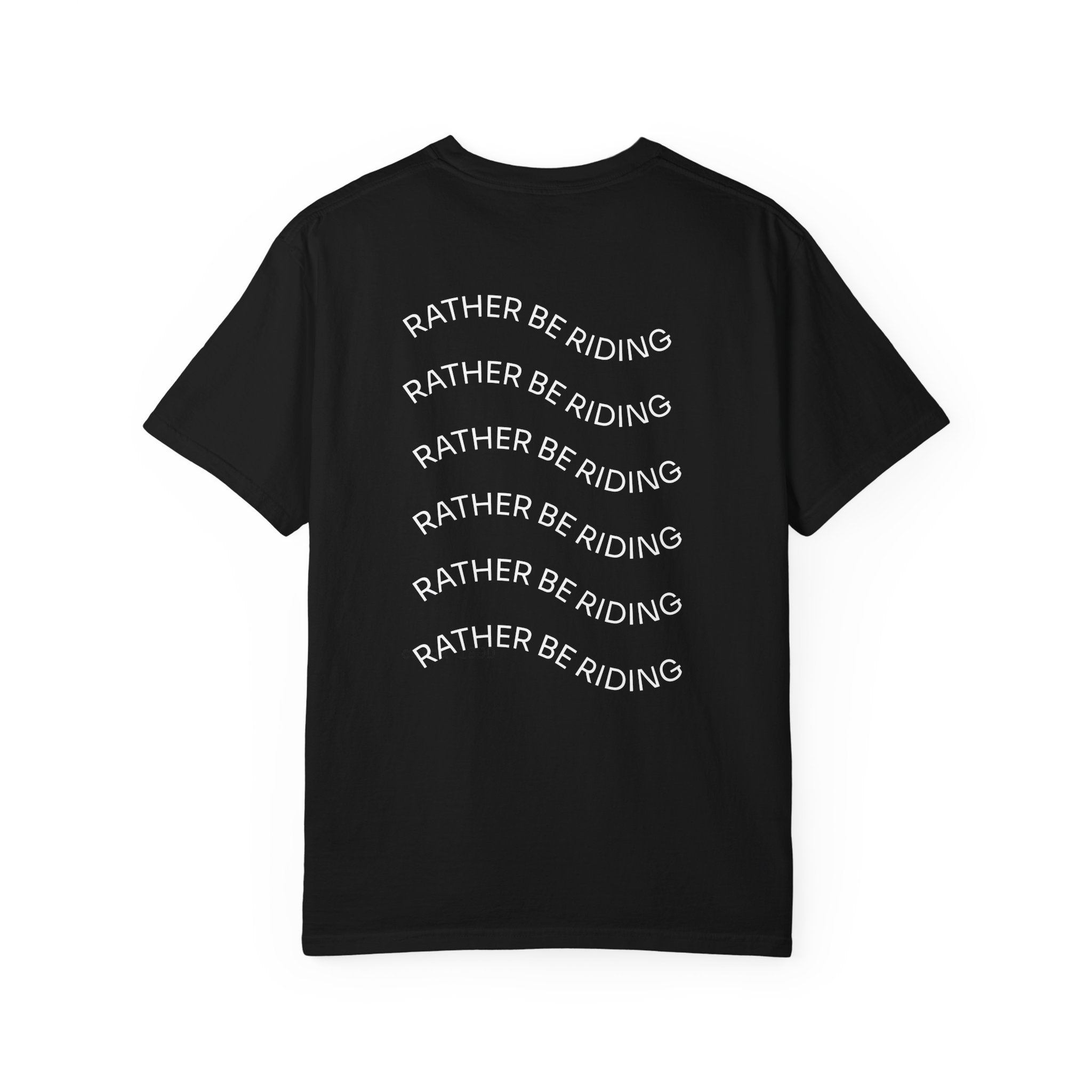 HDSM Rather Be Riding -   Unisex T-shirt, Vintage Biker Tee, Gift for Riders, Casual Wear, Motorcycle Apparel, Everyday Comfort