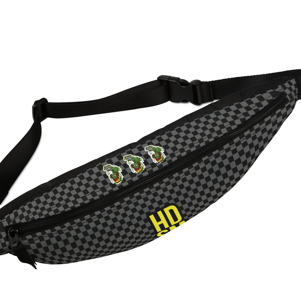 Fanny Pack — HDSM Checkerboard Waist Bag (RastaFarma Edition)