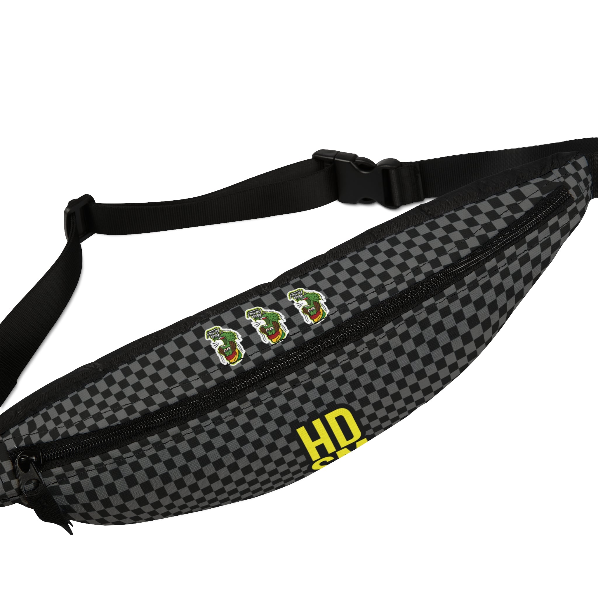 Fanny Pack — HDSM Checkerboard Waist Bag (RastaFarma Edition)
